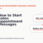 How to Start Salon Appointment Messages Clearly