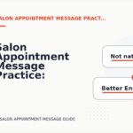 Salon Appointment Message Practice: Clear Reply Patterns