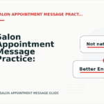 Salon Appointment Message Practice: Softening Direct Sentences